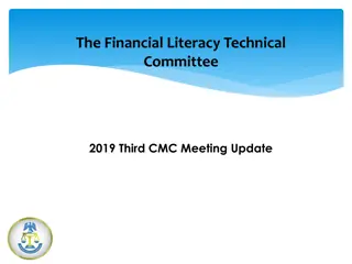 Update on Financial Literacy Technical Committee Progress