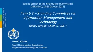 Information Management and Technology Updates at INFCOM-2