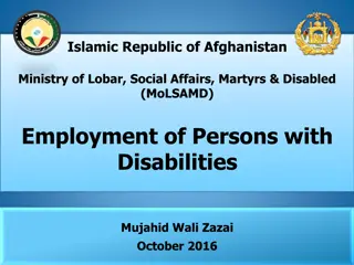 Rights of Persons with Disabilities in Afghanistan: Challenges and Solutions