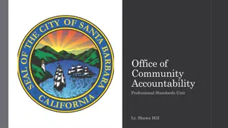 Public Safety Officers Bill of Rights Act Investigations