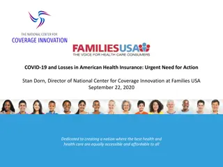 COVID-19 Impact on American Health Insurance: Urgent Call for Action