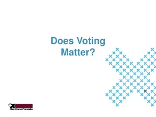 Impact of Voting on Government Decisions