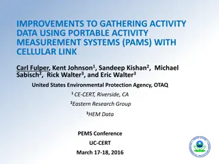 Improvements in Portable Activity Data Gathering with Cellular Link