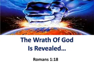 Unveiling The Wrath of God: Emphasizing Holy Character and Righteousness