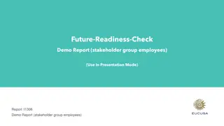 Employee Future Readiness Check Report with Actionable Insights