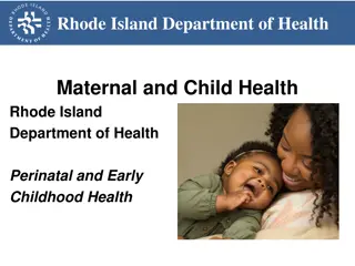 Maternal and Child Health Initiative in Rhode Island