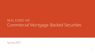 CMBS - Commercial Mortgage-Backed Securities Spring 2017