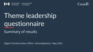 Effective Leadership Practices in Digital Transformation: Insights from CanadaDotCa 2023