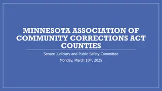 Community Corrections in Minnesota