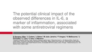 Clinical Impact of IL-6 Variability Associated with Antiretroviral Regimens