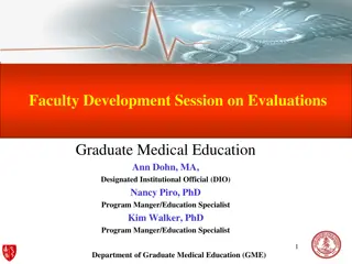 Response Bias in Evaluation Processes in Graduate Medical Education