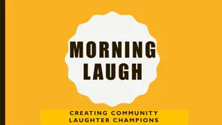 Community Laughter Champions Training and Empowerment