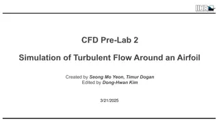 Simulation and Analysis of Airfoil Flow for ENGR 2510 Mechanics of Fluids