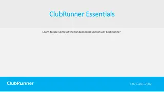 Get Started with ClubRunner: Essential User Guide