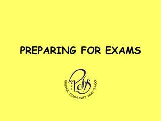 Preparing for Exams - Strategies for Success
