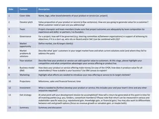 Market Opportunity and Solutions for Academic Research Projects
