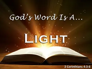 God's Light: Bringing Enlightenment and Salvation