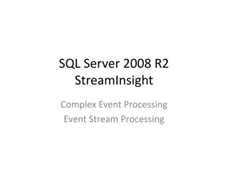 Complex Event Processing (CEP) in SQL Server 2008 R2 StreamInsight
