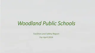 Woodland Public Schools Facilities and Safety Report April 2016