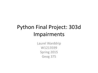 Python Project: Extracting 303d Impaired Water Bodies Using Python Workflows