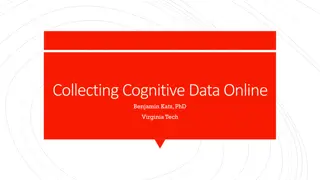 Collecting Cognitive Data Online: Potential, Issues, and Tools
