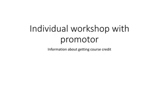 PhD Student Workshop Portfolio Guidelines