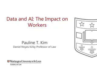 Impact of Data and AI on Workers: Challenges and Recommendations