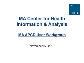 Center for Health Information Analysis Updates and Releases