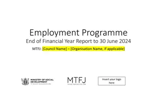 Empowering Communities Through Employment Programmes: Reflecting on Impact and Success Stories