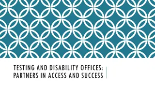 Effective Collaboration in Testing and Disability Offices