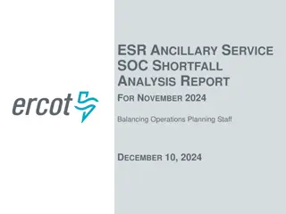 Shortfall Analysis Report for Ancillary Services in November 2024