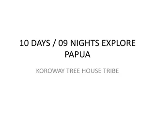 Explore Papua Koroway Tree House Tribe Tour - 10 Days Itinerary