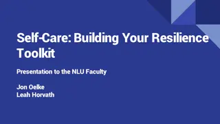 Building Your Resilience Toolkit: Prioritizing Self-Care for Well-being