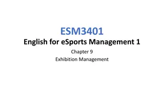 Exhibition Management Vocabulary and Event Measurement Tools