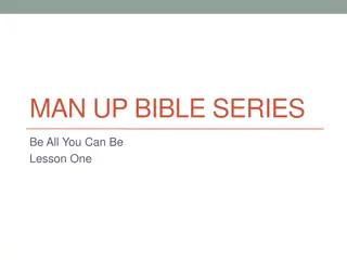 Be All You Can Be: Lessons on Spiritual Discipline
