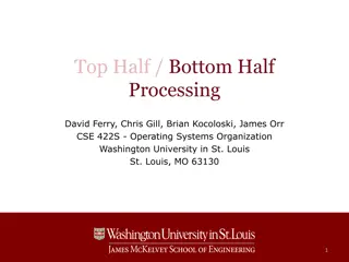 Bottom Half Processing in Operating Systems