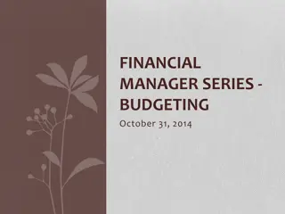 Financial Manager Series: Budgeting Strategies for University Funds