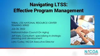 Navigating Effective Program Management in Tribal LTSS National Resource Center Training Series