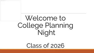 College Planning Guide for Class of 2026 - Tips and Advice