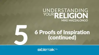 6 Proofs of Bible's Inspiration: Unveiling the Divine Truth