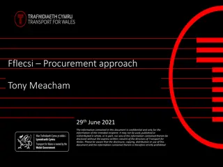 Fflecsi Procurement Structure and Governance Overview