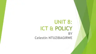 National Policies Supporting ICT in Education for Quality Learning