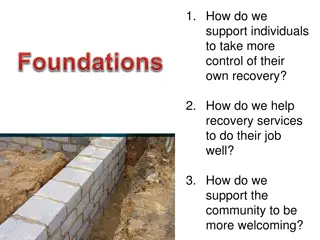 Empowering Recovery: Supporting Individuals, Services, and Communities