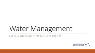 Sustainable Water Management Practices for Environmental Protection