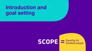 Setting Goals for Success: An Introduction to Scope and Starting Line Programme