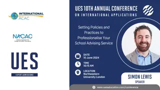 School Policy Survey Findings and Best Practices Discussion