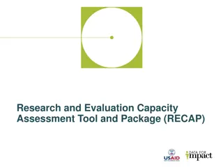 Data for Impact: Enhancing Research and Evaluation Capacity Assessment