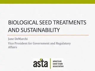 Biological Seed Treatments for Sustainable Agriculture