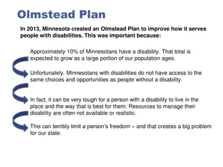Olmstead Plan in Minnesota: Creating a Better Future for People with Disabilities