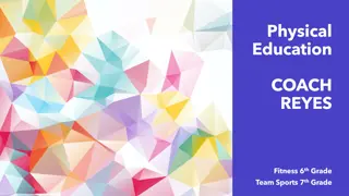 Physical Education Courses and Expectations - Coach Reyes Fitness